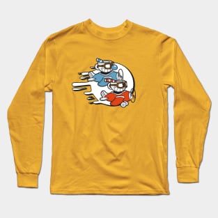 Cuphead + Mugman Long Sleeve T-Shirt